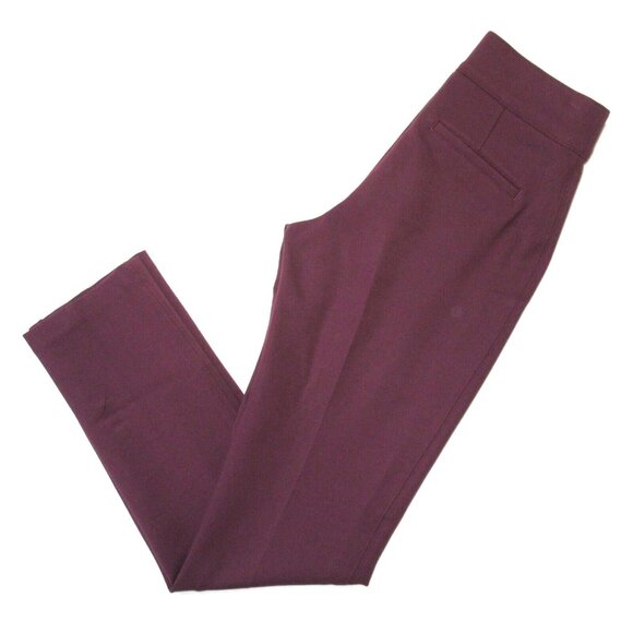 NWT SPANX 20254R The Perfect Pant in Chianti Slim Straight Ponte Knit L - Picture 5 of 6